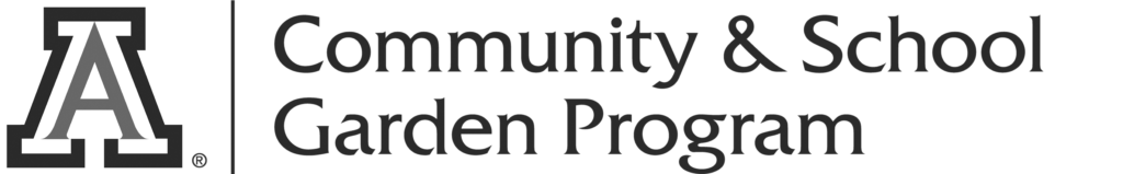 University of Arizona’s Community and School Garden Program logo